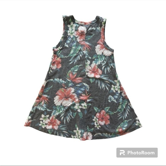 Sol Angeles tropical tank swing dress 4T - Picture 4 of 4